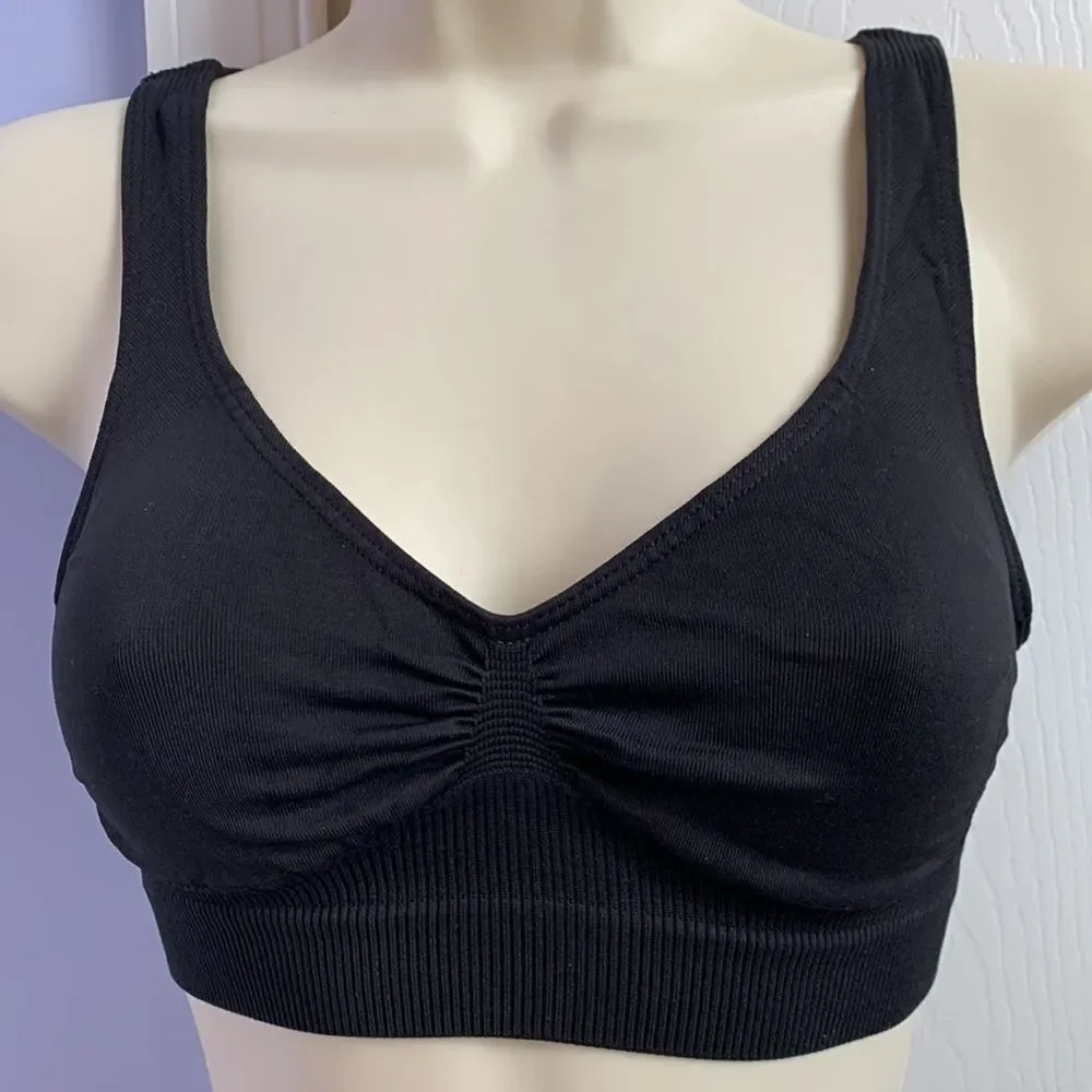 Victoria’s Secret Body by Victoria Unlined No Wire Bra Bralette S Black